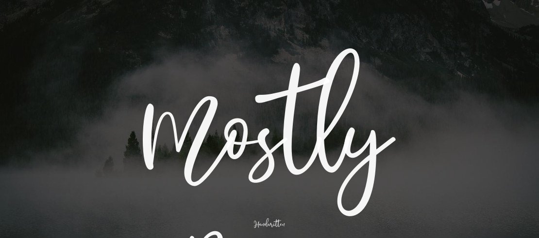 Mostly Bonny Font