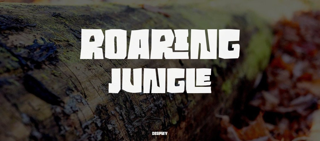 Roaring Jungle Font