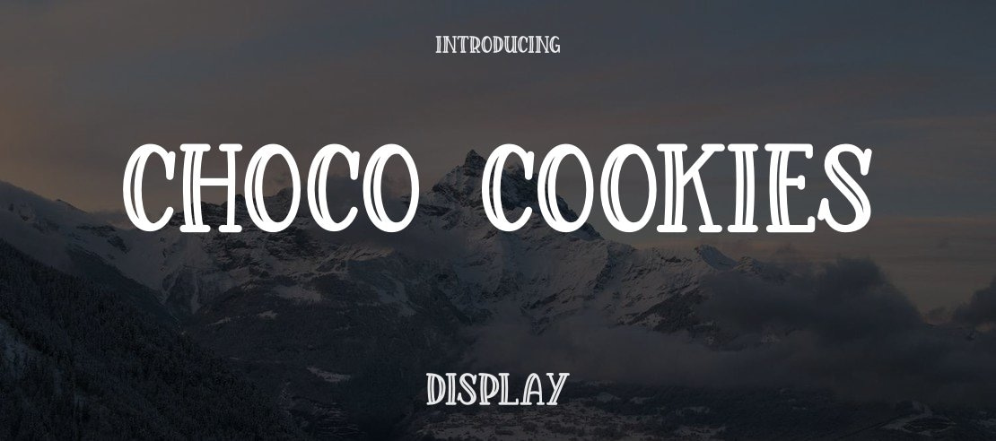 Choco Cookies Font