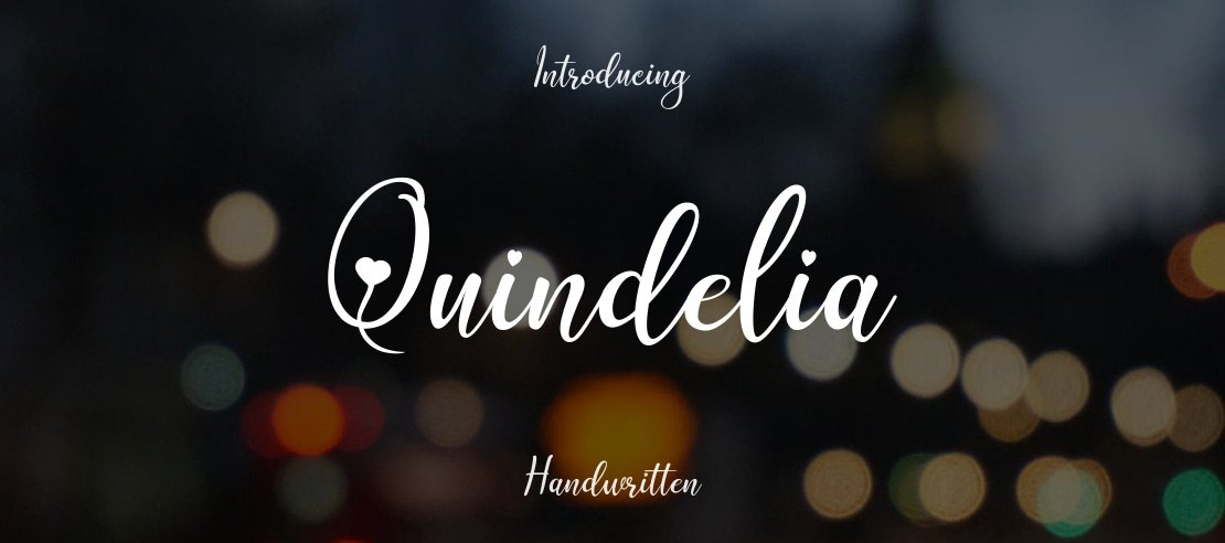 Quindelia Font