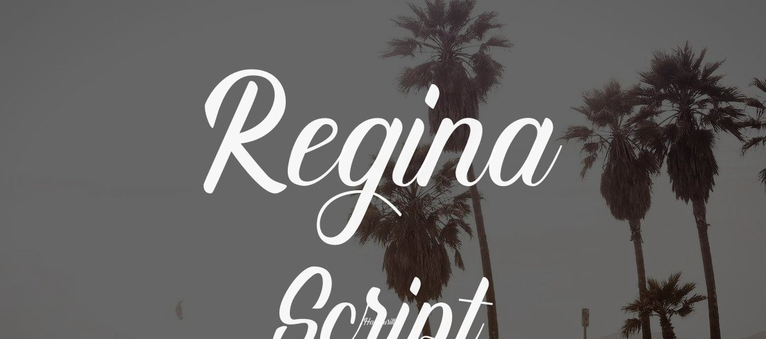 Regina Script Font