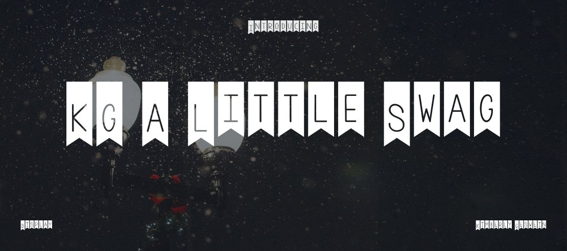 KG A Little Swag Font