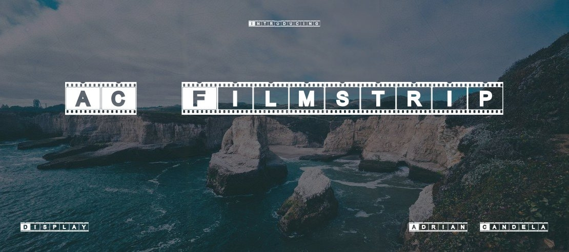 AC Filmstrip Font