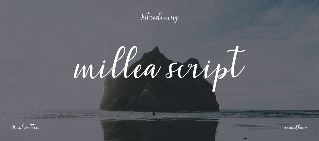 millea script Font