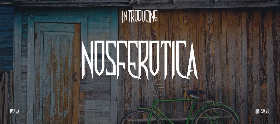 Nosferotica Font