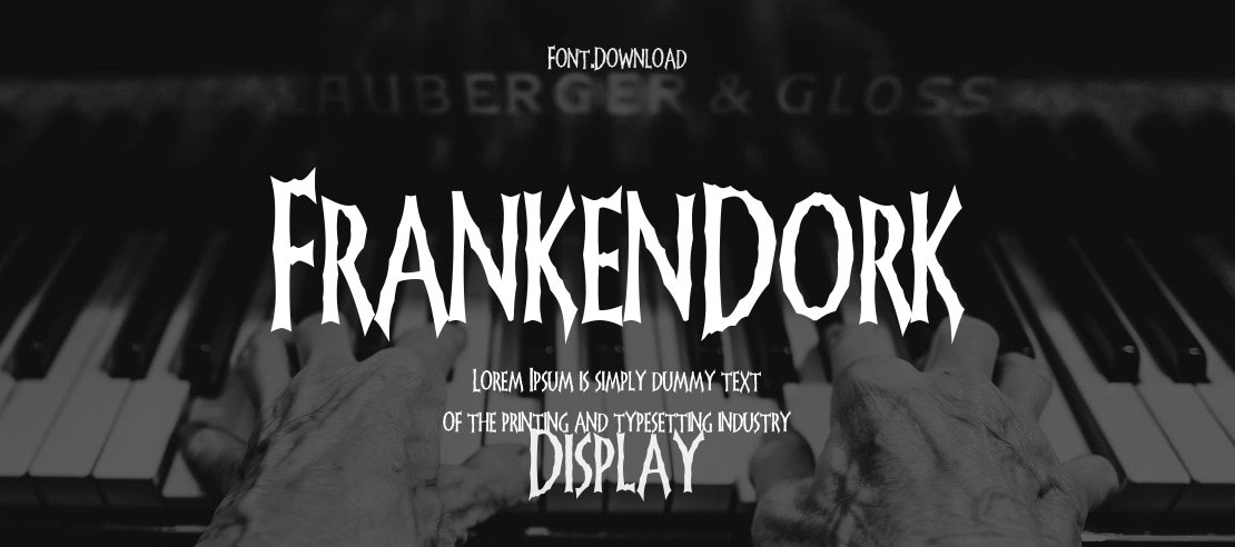 FrankenDork Font Family