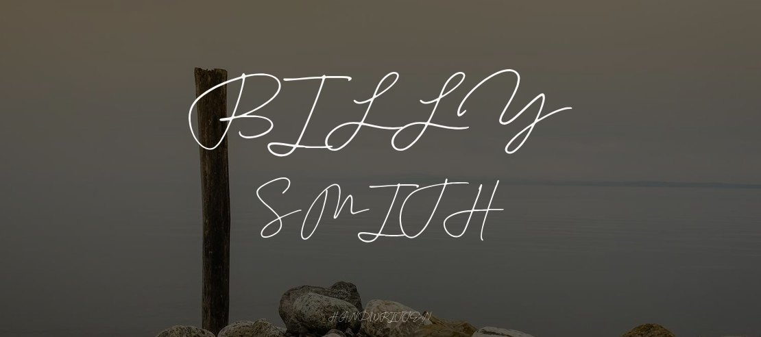 Billy Smith Font
