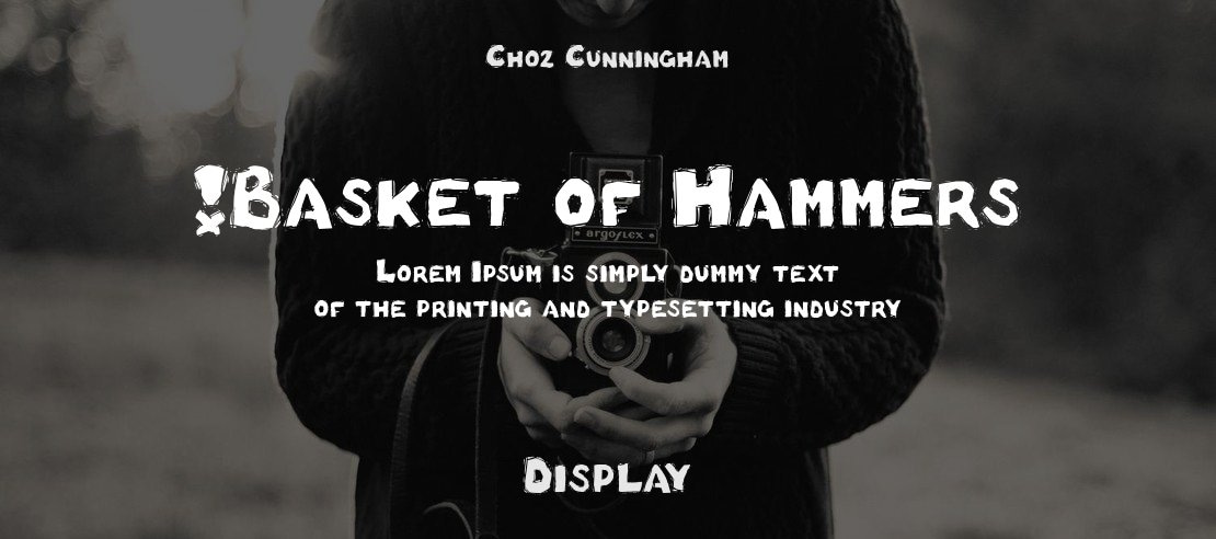 !Basket of Hammers Font