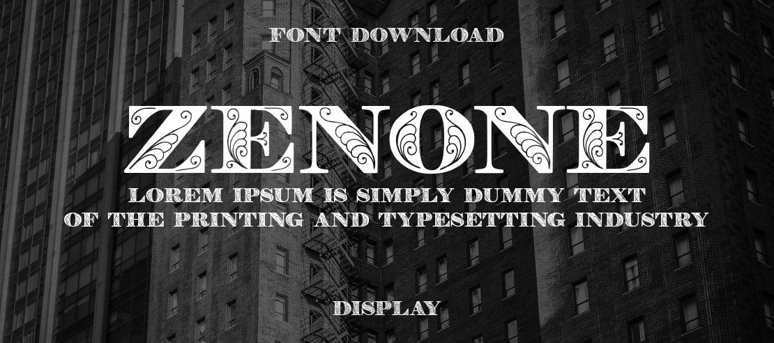 Zenone Font