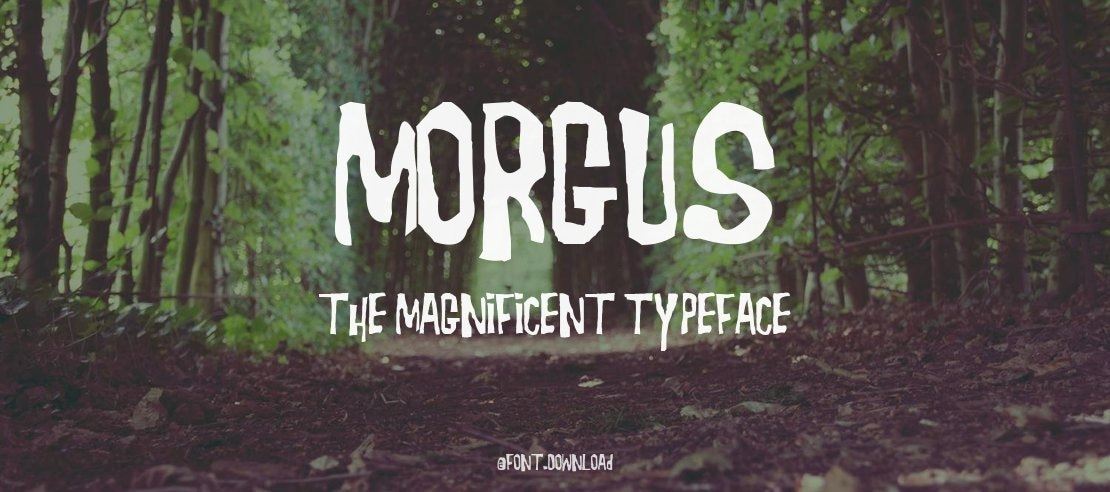 Morgus the Magnificent Font