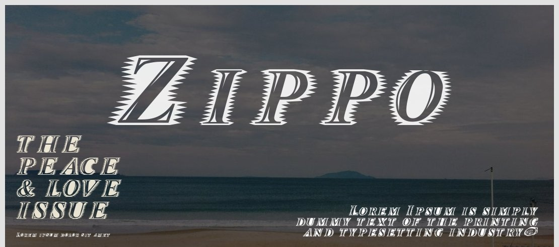 Zippo Font