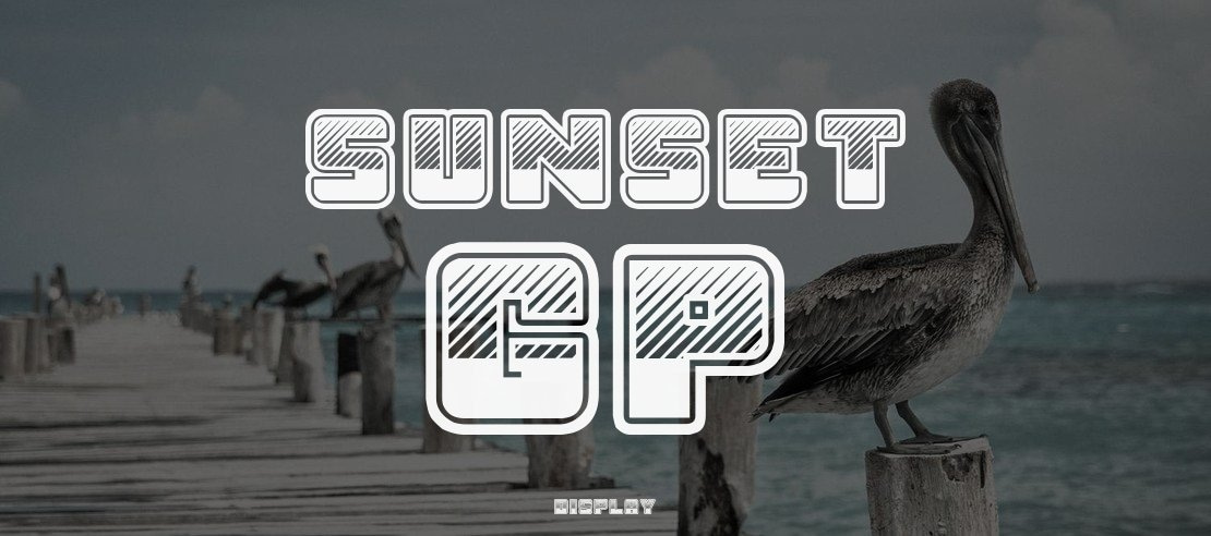 Sunset GP Font