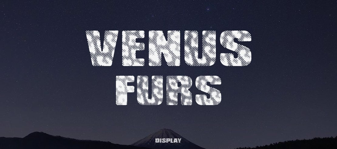 Venus Furs Font