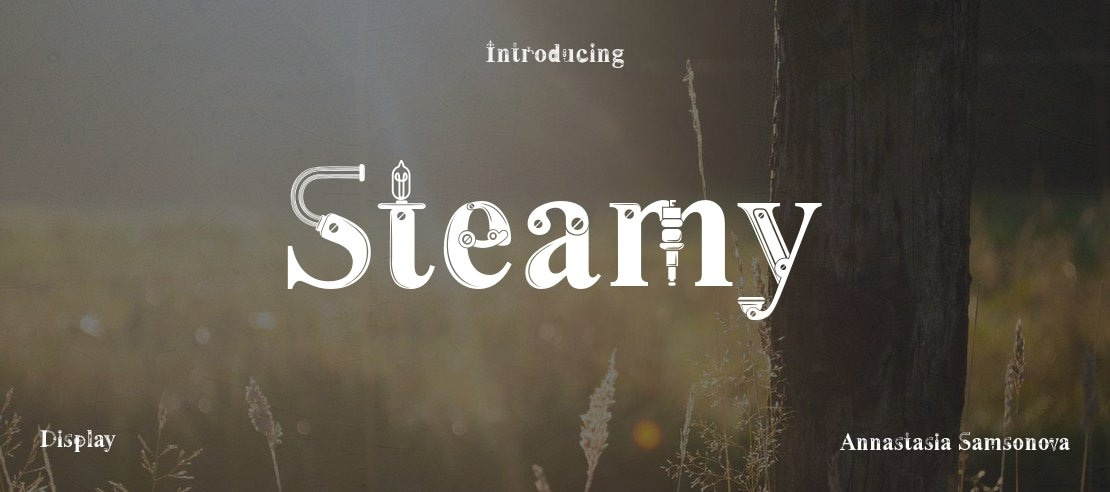 Steamy Font