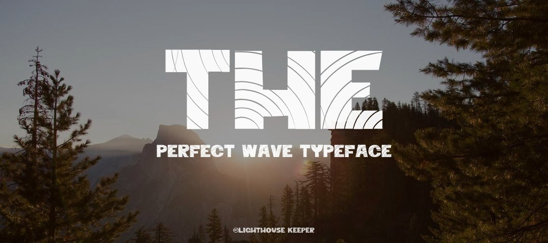 The Perfect Wave Font