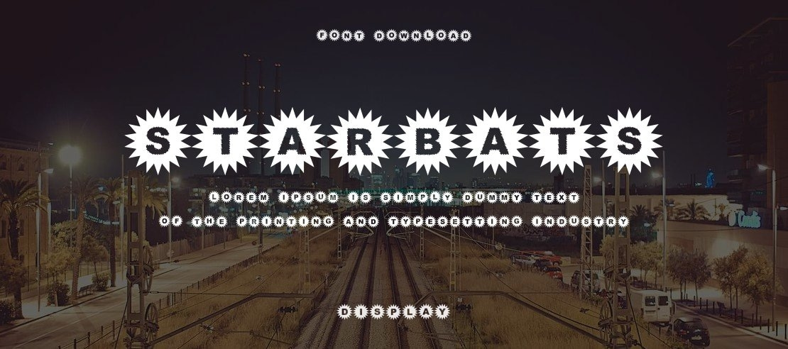 Starbats Font