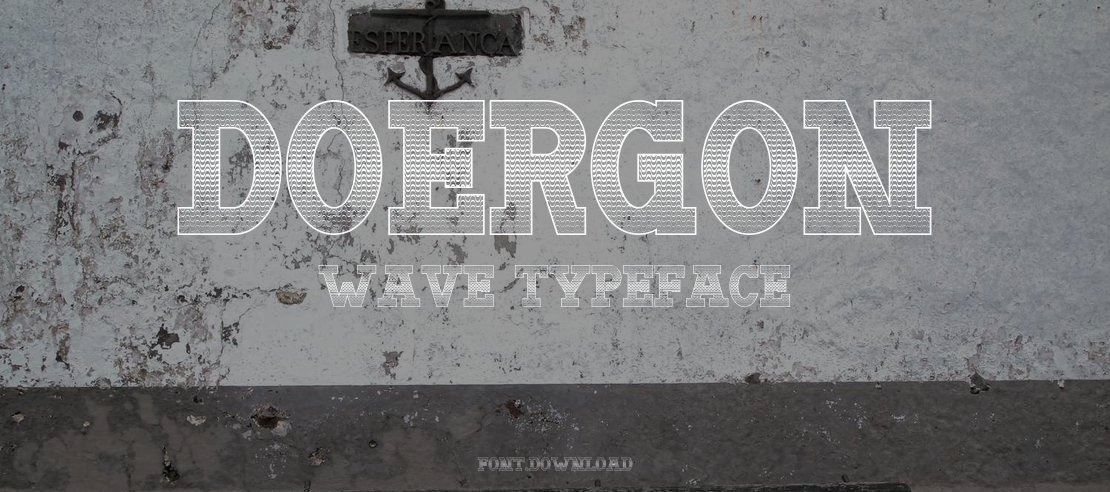 Doergon Wave Font