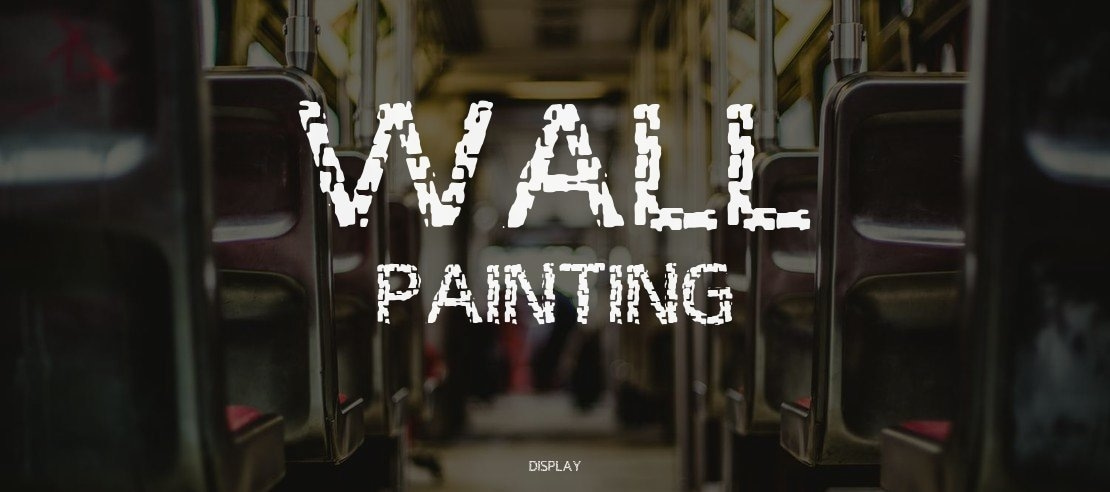 WALL PAINTING Font