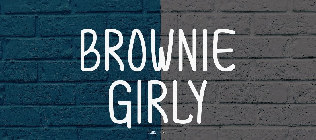 Brownie Girly Font