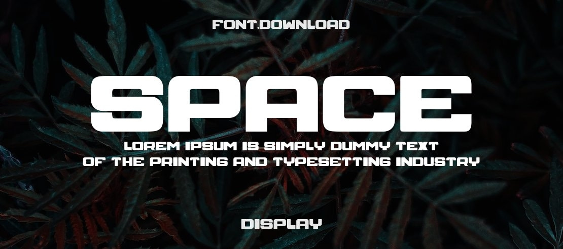 SPACE Font