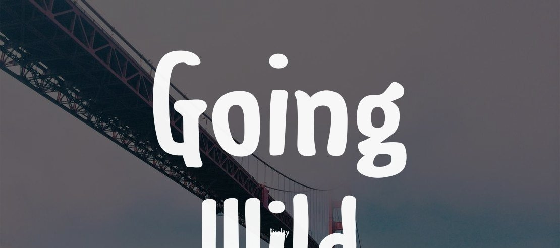 Going Wild Font