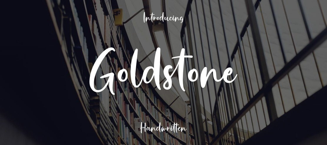 Goldstone Font