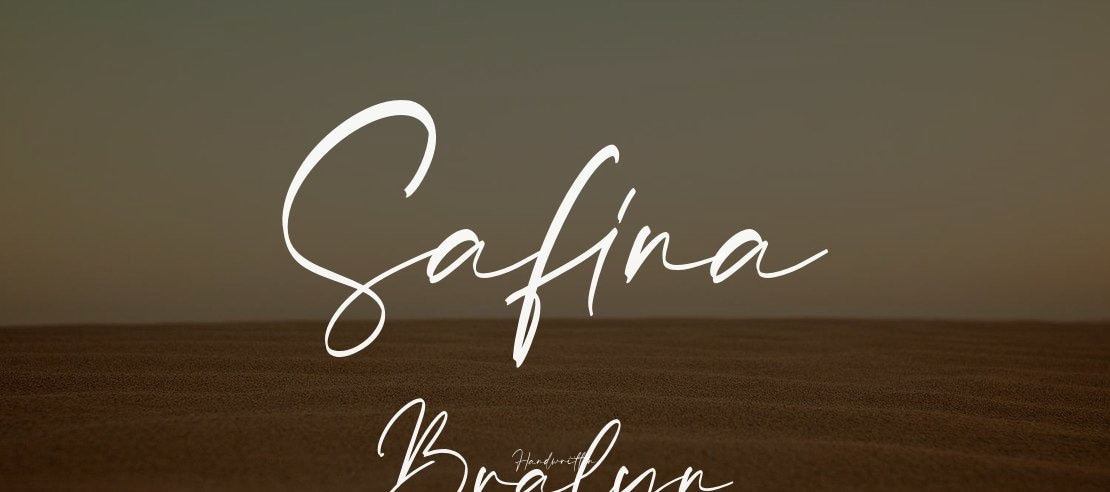 Safina Bralyn Font