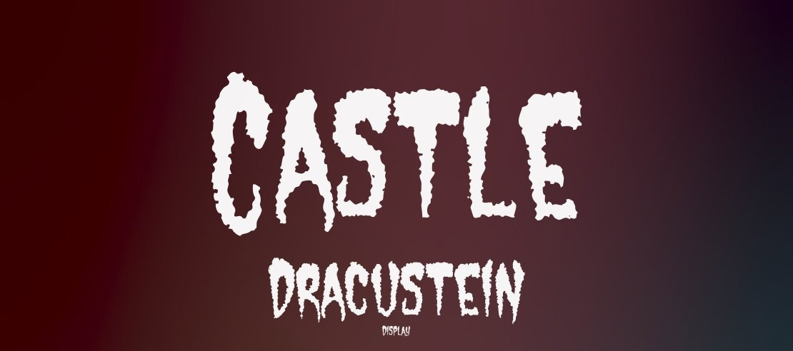 Castle Dracustein Font