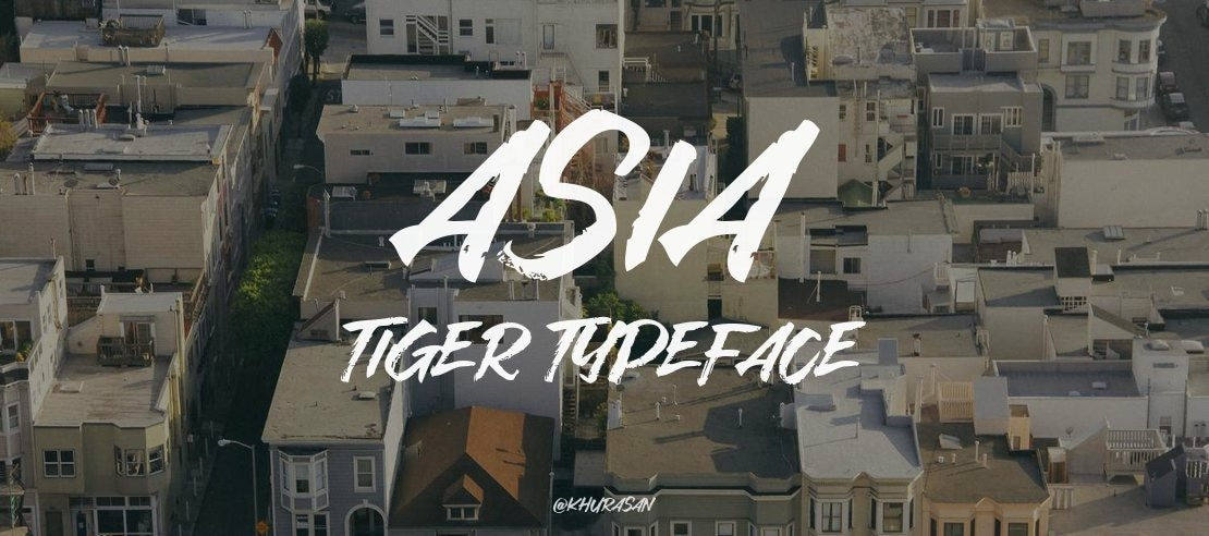 Asia Tiger Font