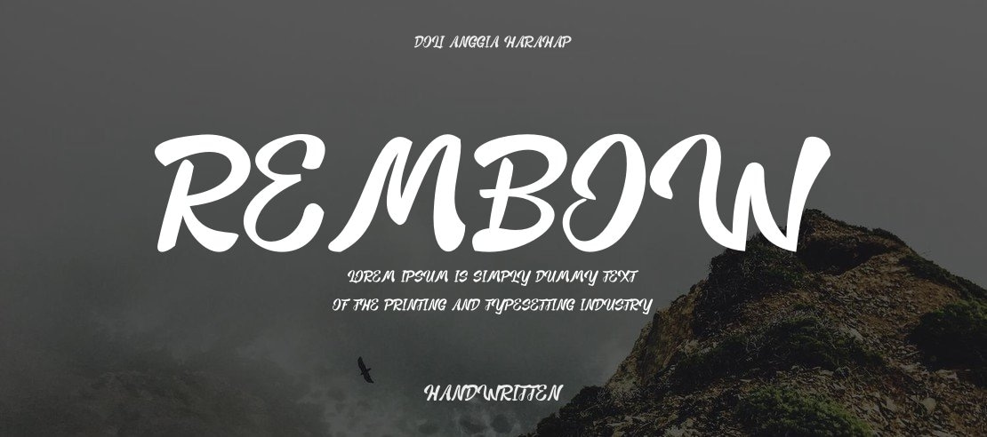 Rembow Font