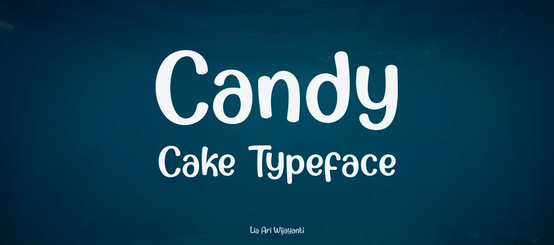 Candy Cake Font