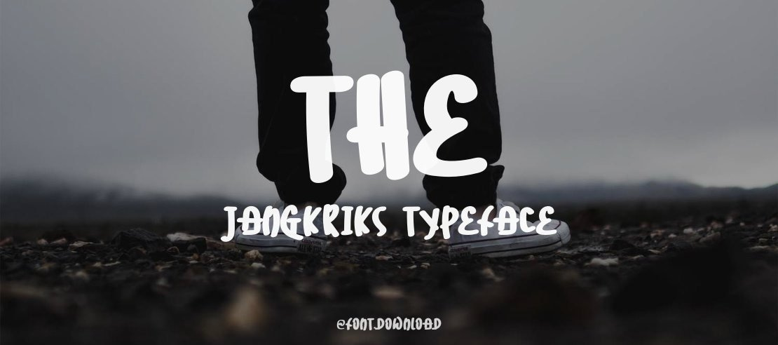 The Jangkriks Font