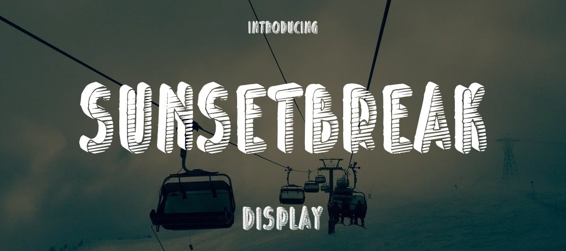 SunsetBreak Font