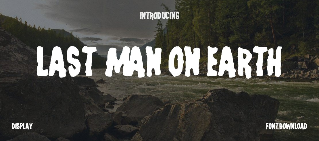 Last Man on Earth Font