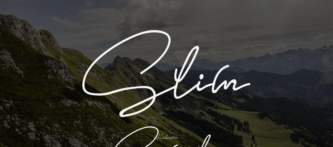 Slim Simple Font