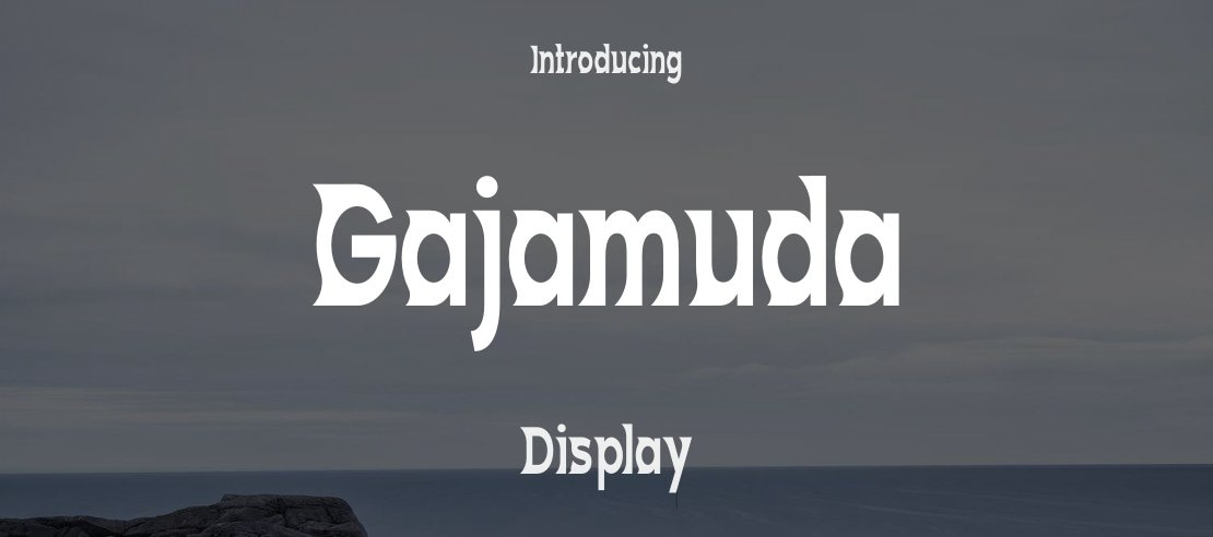 Gajamuda Font
