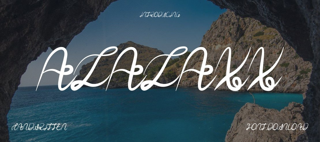 Azazaxx Font Family