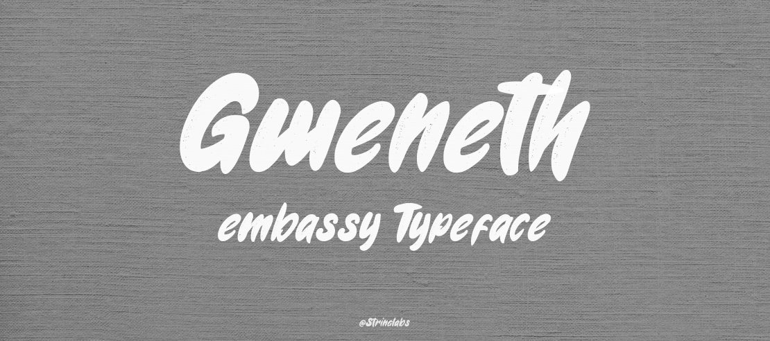 Gweneth embassy Font