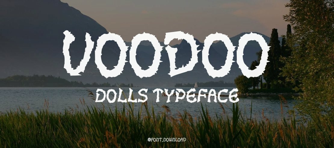 Voodoo Dolls Font Family