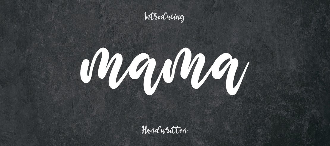 mama Font