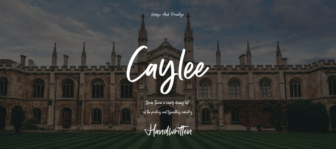 Caylee Font