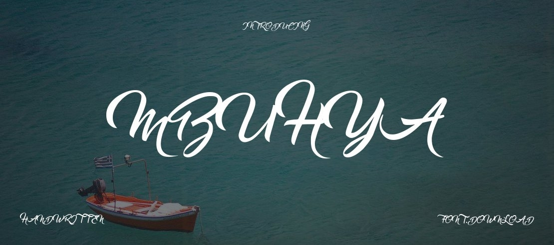 Mbuhya Font