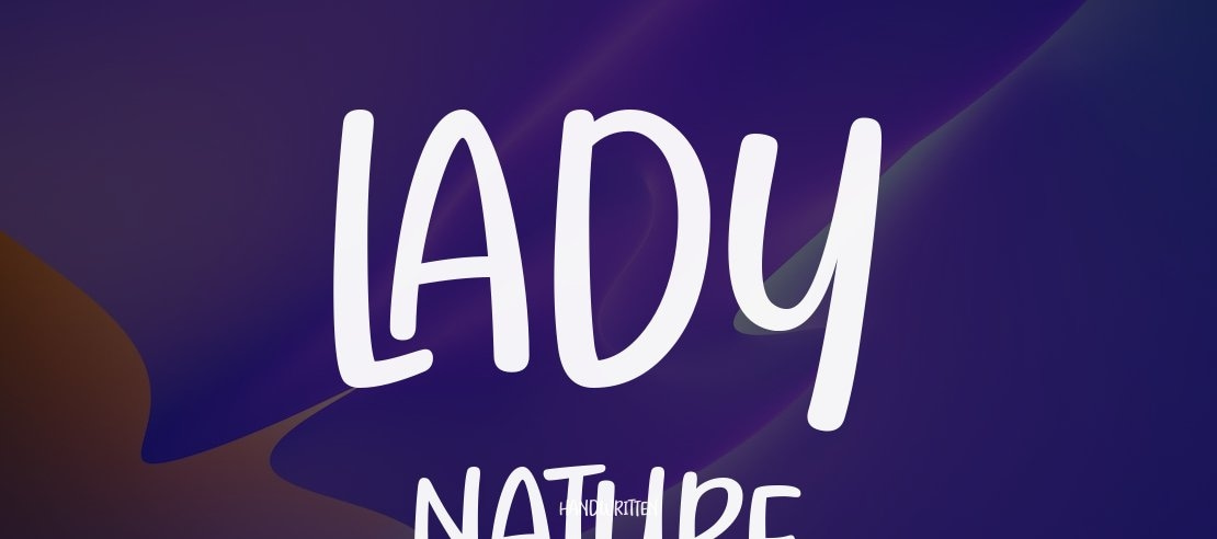 Lady Nature Font Family