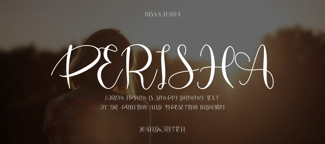 Perisha Font