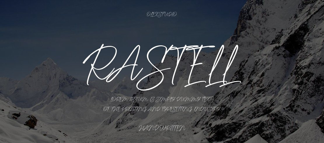 Rastell Font