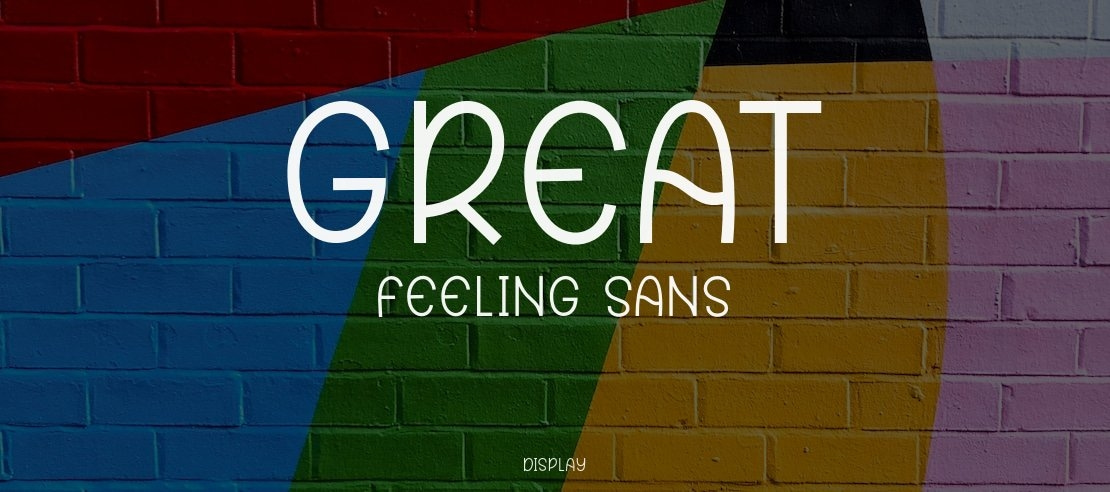 Great Feeling Sans Font