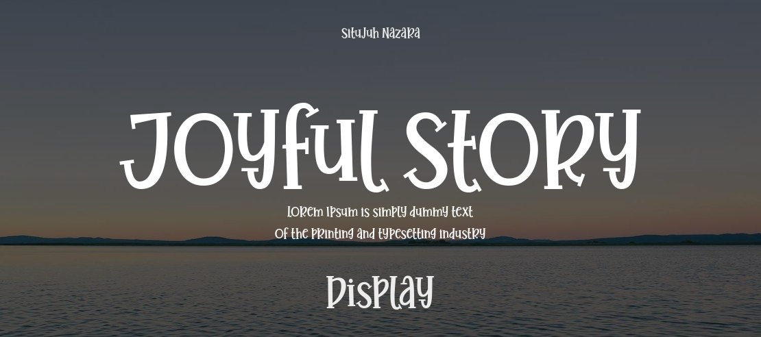 Joyful Story Font