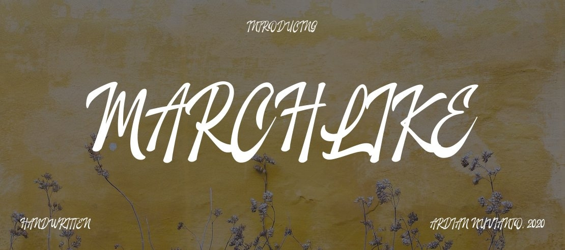 Marchlike Font