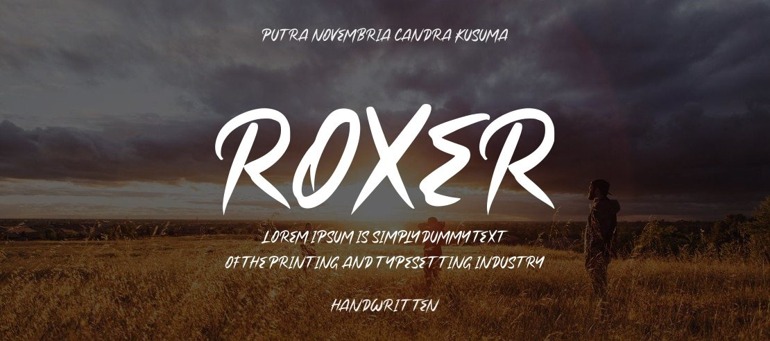 Roxer Font