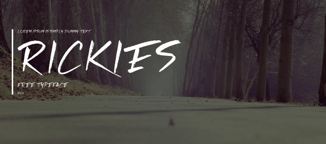 Rickies Free Font